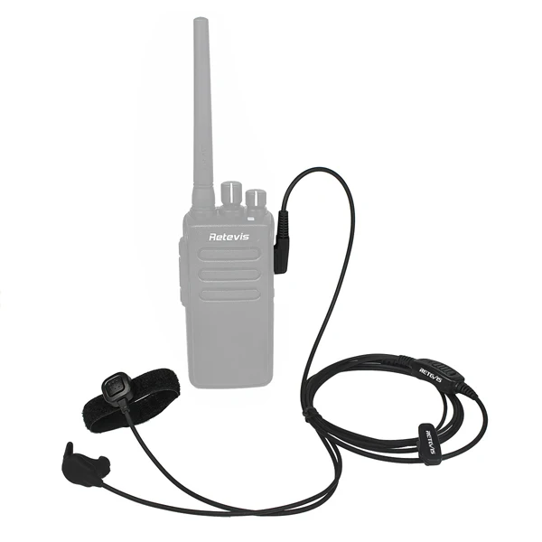 5 шт. 2 Pin Динамик Finger PTT для Kenwood Retevis H777 RT3 RT5 RT8 RT81 Baofeng UV-5R Walkie Talkie C9047A