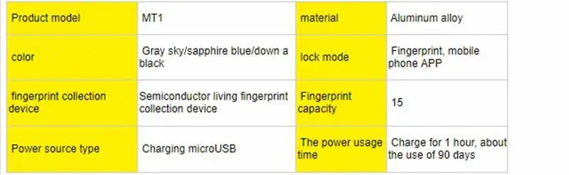 Smart считыватель отпечатков пальцев замок с Bluetooth управлением многофункциональная Водонепроницаемый дверной замок мобильное приложение