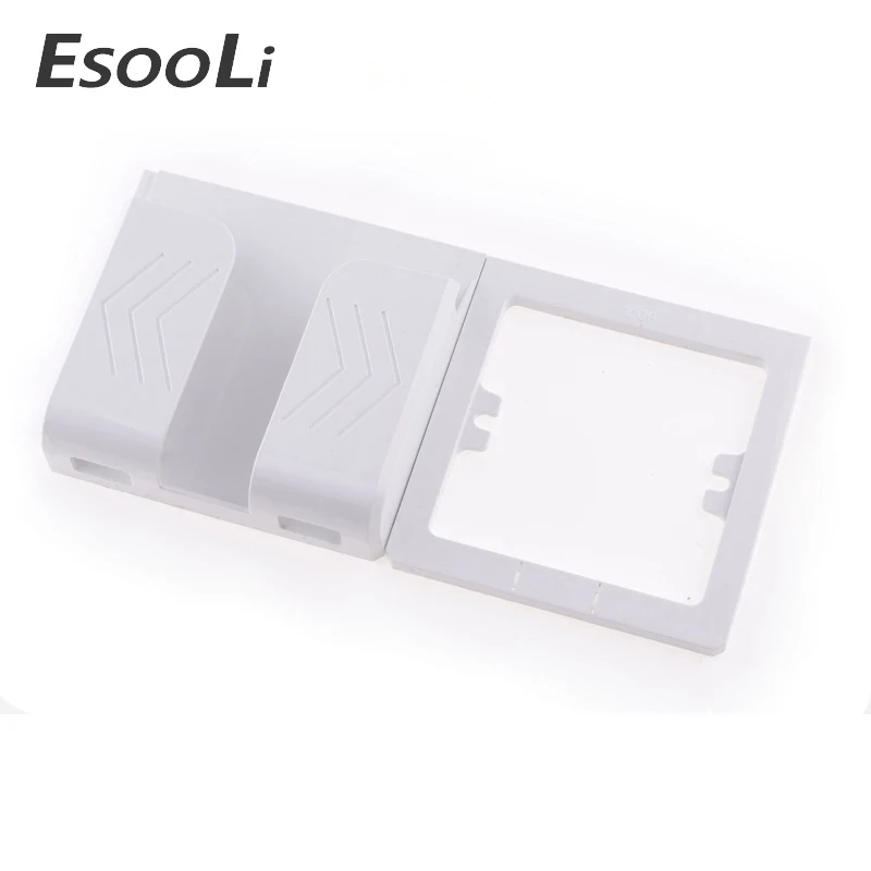 Esooli, двойной USB порт, настенное зарядное устройство, адаптер для зарядки, 2А, настенное зарядное устройство, адаптер, штепсельная вилка европейского стандарта, розетка, электрическая панель с заземлением