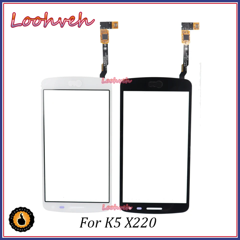 

High Quality 5.0''For LG K5 X220 X220DS Touch Screen Mobile Phone Touch Panel Digitizer Sensor Front Glass Black White