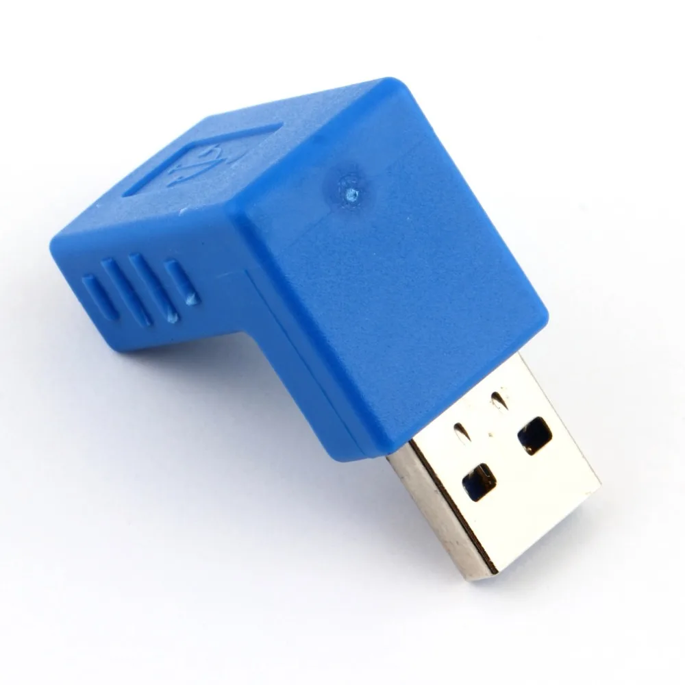 Новейший 1 шт. с прямым углом USB 3,0 тип A штекер-штекер супер-скоростной разъем адаптер дропшиппинг