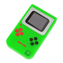 Новая детская портативная игровая консоль Tetris портативная мини-игровая портативная белая, красная, зеленая, Синяя игрушка