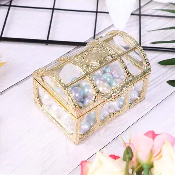 

Gold Candy Sweet Box Case Jewelry Packaging Bead Storage Wedding Favors Candy Box Chocolate Gift Birthday Party Wedding Decor
