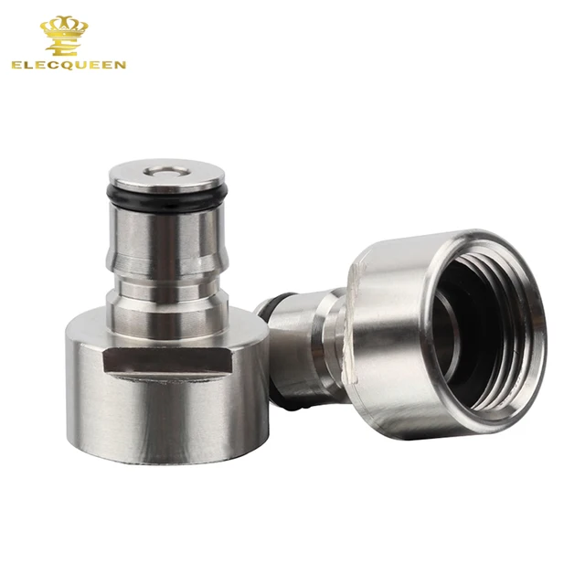 Carbonation Cap Ball Lock Post for Keg Coupler Kit , Cornelius Type Ball Lock Quick Disconnect