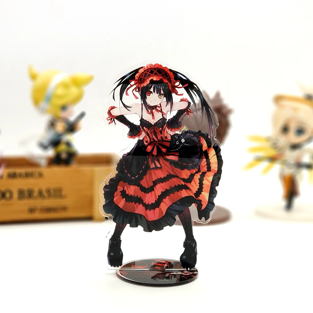 Love Thank You Date A Live Kurumi Tokisaki фигурка на акриловой подставке model двусторонний