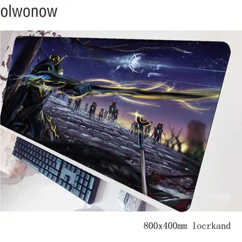 

warframe mouse pad gamer 80x40cm gaming mousepad locked edge notbook desk mat New arrival padmouse games pc gamer mats gamepad