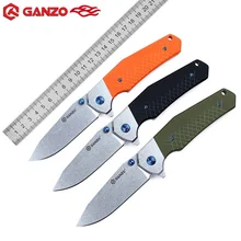 Горячая Ganzo G7492 лезвие 440C для мытья камня G10 Ручка складной тактический охотничий нож военный армейский нож для повседневного использования кухонный нож