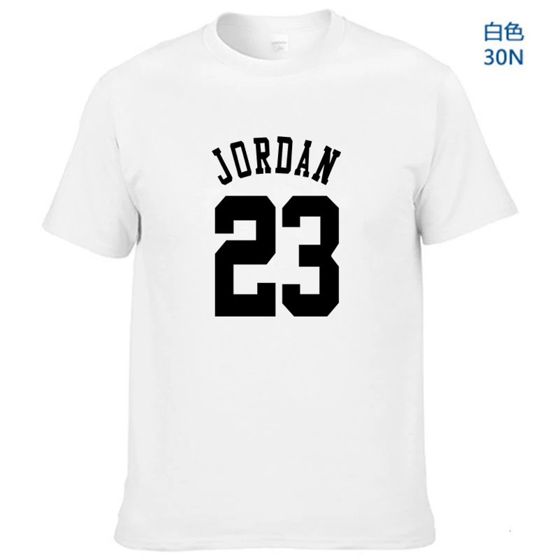 2018 новая брендовая одежда Jordan 23 Мужская футболка Swag Хлопковая мужская с принтом
