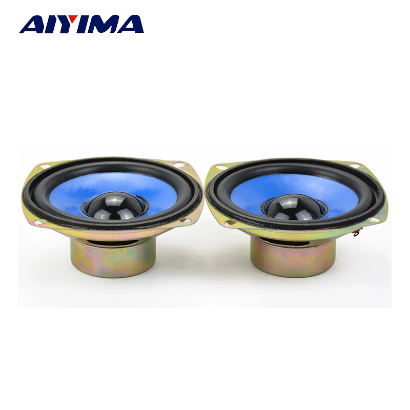 Portable Speaker 2Pcs 3 Inch 4 Ohm 5W Anti-Magnetic Audio