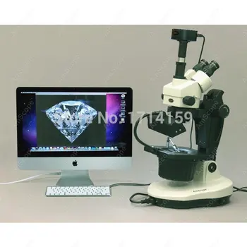 شراء جوهرة جوهرة-AmScope إمدادات 3.5X-90X المتقدمة جوهرة جوهرة المجهر + 5MP كاميرا Win7/8 و Mac OS
