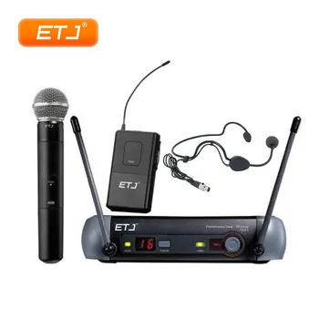 

UHF Wireless Microphone PGX24 KTV Wireless System BETA58 Karaoke PGX4 PGX2 Handheld Black Headset Mic With Beltpack Top Quality
