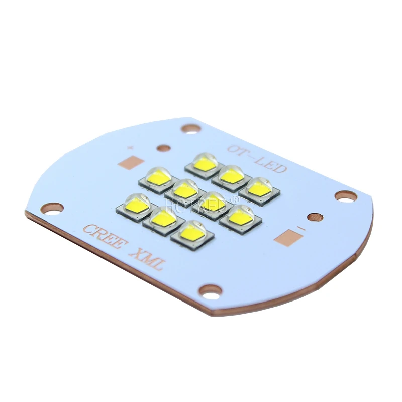 Высокая мощность светодиодный чип CREE XLamp XM-L XML2 50 Вт 100 Вт 5050 SMD теплый холодный белый красный зеленый озеро синий розовый светильник лампа-бусина COB лампа