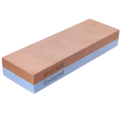 GSFY Dual Whetstone Double Sided Grit Sharpener Sharpening Water Wet Stone 240 800