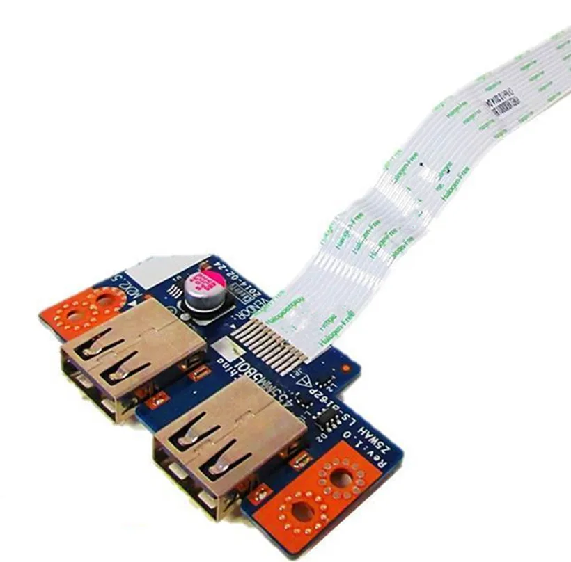 

Original USB Board with cable For Acer Aspire E5-511 E5-521 E5-571 USB Board LS-B162P Tested well 100% Tested Fast Ship