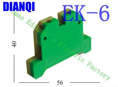

EK6/35 EK-6/35 Terminal Block Terminal Connector/Cable Connector/Wire Connector/Splice 100PCS/Pack
