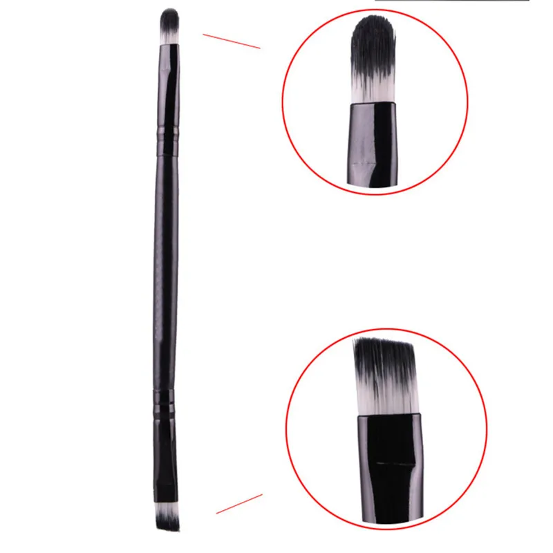 

Double Head Angled Eyeliner Eyeshadow Makeup Brush Eye Shadow Eyebrow Brushes Concealer maquiagem Cosmetic Make up Brush Tool