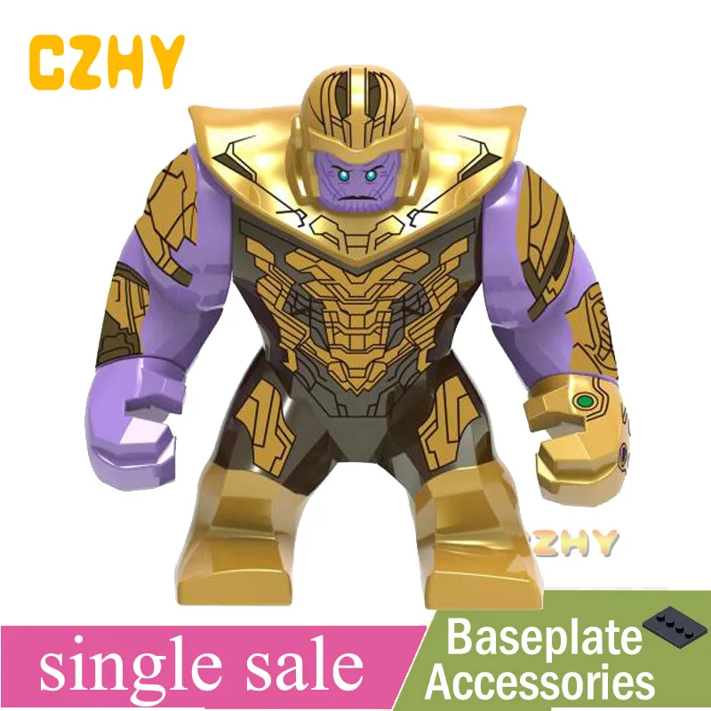 

Thanos Avengers Endgame Marvel Figure Infinity Gauntlet Power Stones Gloves Building Blocks Toys for Children XH1253