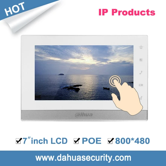 bilder für Versand DHL heißer verkauf freies 7-zoll 800X480 auflösung Kapazitiven touchscreen Farb-innen-monitor VTH1550CH bilder für Versand DHL heißer verkauf freies 7-zoll 800X480 auflösung Kapazitiven touchscreen Farb-innen-monitor VTH1550CH