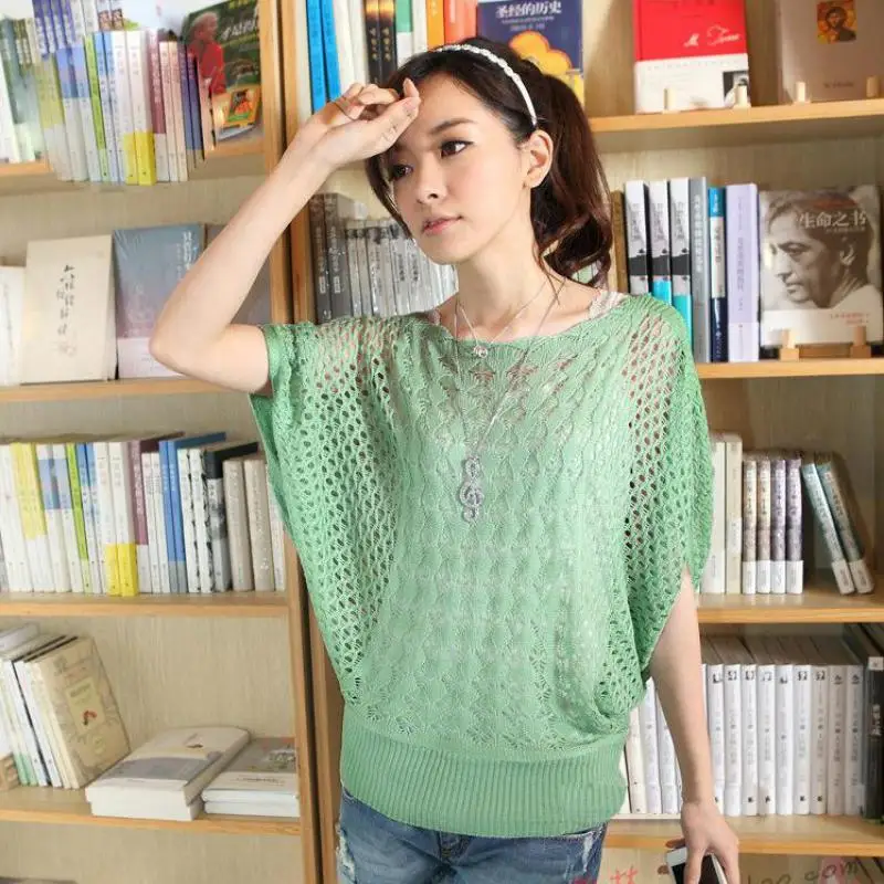 yinlinhe Cross V neck Hairy Sweater Women Autumn Long