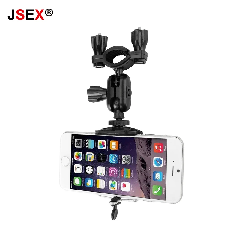 Car Rear View Mirror Phone Holder Universal Camera Holders GPS 360 Degree Rotation Navigation Stands Flexible Mount Brackets | Автомобили