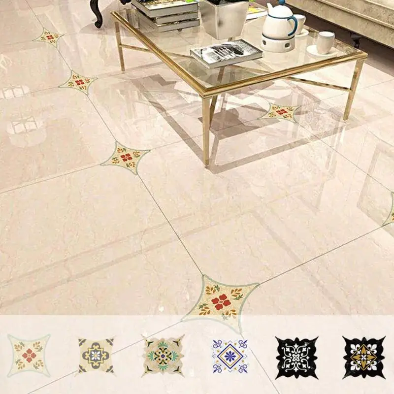 

3D Wall Sticker Brick Wear-resistant Self-Adhesive Waterproof Room Ceramic Tile Wall Covering Wallpaper Tile for Bathroom