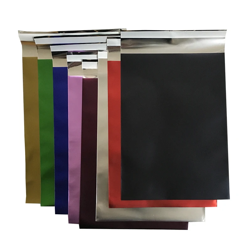 

Self adhesive foil bag 18 x 25cm Matt aluminum foil bag poly mailer 7x10 Courier bag/poly mailer bag