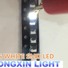 100 шт. 215 белый SMD СВЕТОДИОДНЫЙ 6000-9000 к вид сбоку 2,8*1,2*0,8 мм излучающий супер яркий светильник, излучающий диодную лампу 2810 2812 светодиодный s