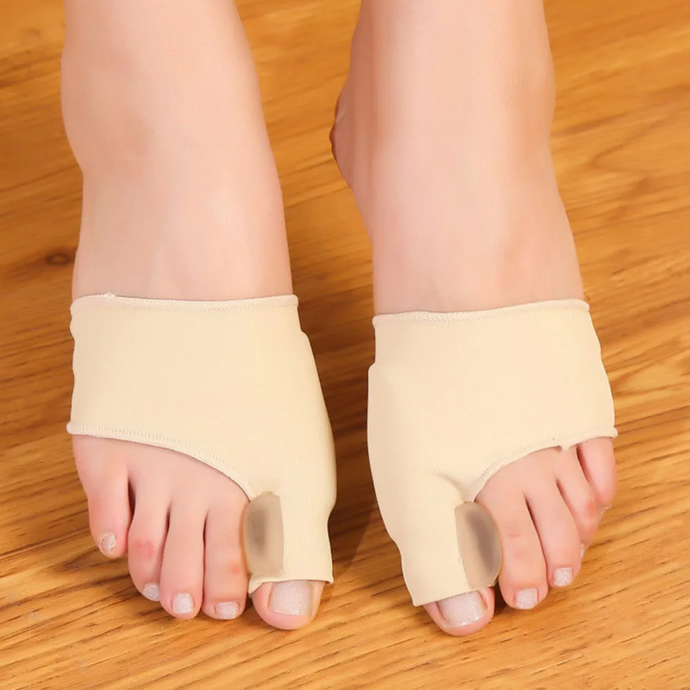 

1Pair Toe Corrector Orthotics Feet Foot Care Bone Thumb Adjuster Correction Soft Pedicure Socks Bunion Straightener