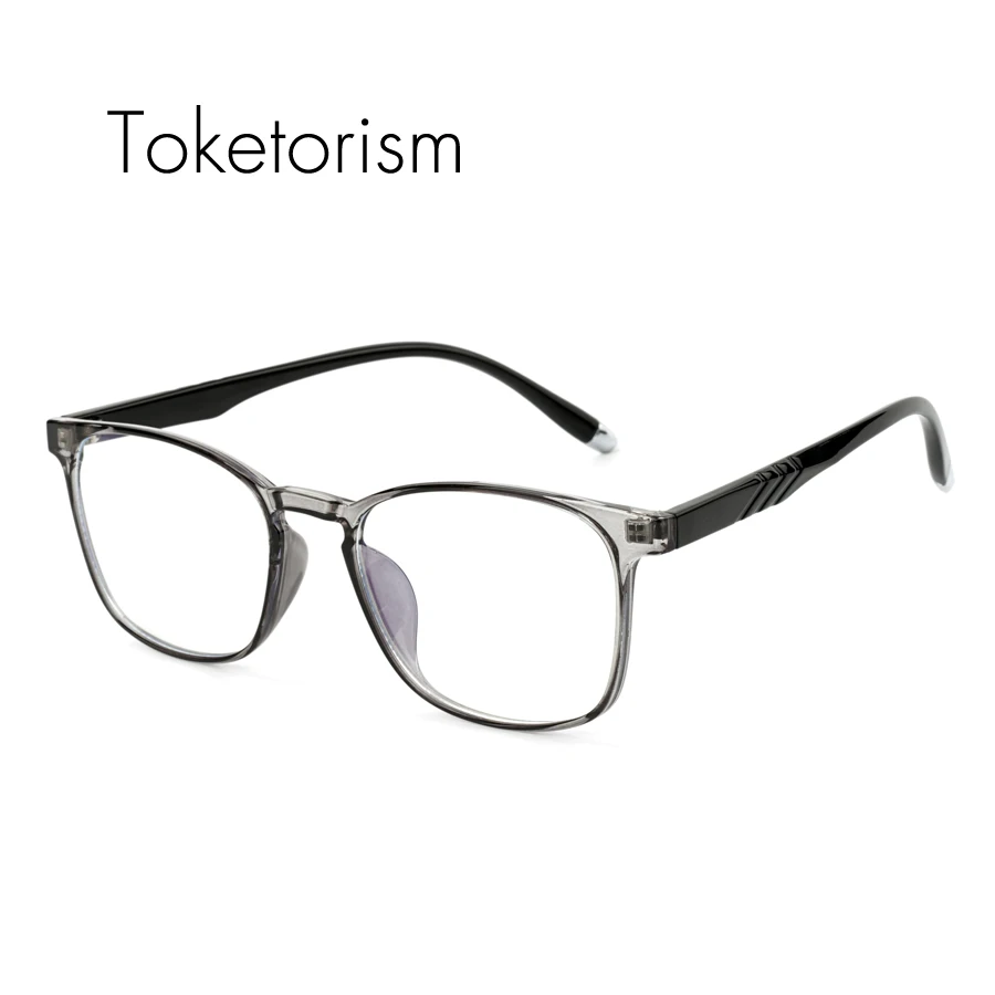 

Toketorism Lightweight Plastic Titanium TR90 frame blue light blocking glasses for computer 15711