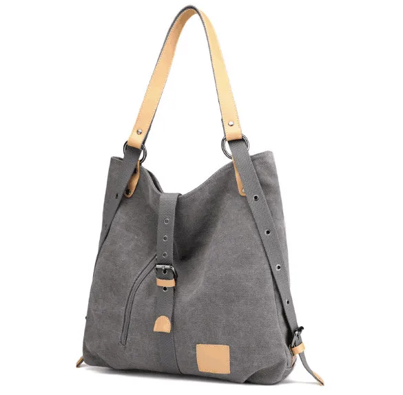 2018 lona mochila grande capacidade de lazer para as mulheres