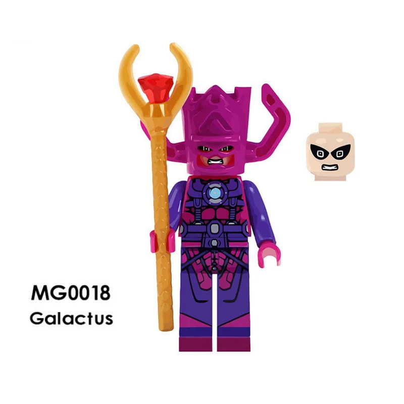 

Single Sale Super Heroes Star Wars MG0018 Galactus Model Building Blocks Figure Bricks Toys kids gifts Compatible Legoed Ninjaed