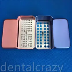 Зубные 36 Держатели/60 держатели советы боры держатель для дезинфекции блок стерилизатор коробка Лидер продаж