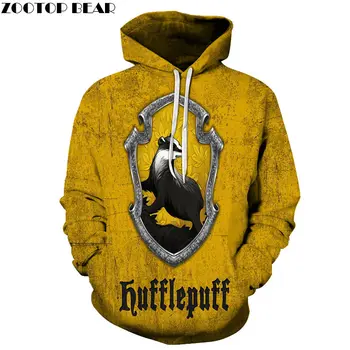 

Fashion old Yellow Men Hoodies Anime Long Sleeves Movie Game Brand Funny Animal Casual Sweatshirts 3D Print Tops ZOOTOP BEAR