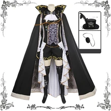 Индивидуальный размер Черный Дворецкий мечта 100 аниме красивый Эрл Ciel Phantomhive косплей костюм мужской черный цвет полный наборы с волшебной шапкой