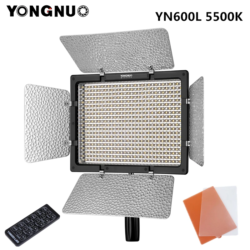 Светодиодная лампа для камеры YONGNUO YN600L YN600 L 5500 к цветовая температура |