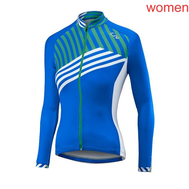 LIV весна/осень для женщин с длинным рукавом Одежда для велоспорта Велоспорт Джерси Комбинезон спортивный комплект дышащая быстросохнущая Mujer - Цвет: 11Q