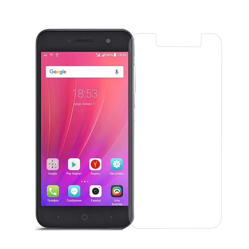 For-ZTE-Blade-A520-Tempered-Glass-Screen-Protector-Guard-Film-0-3mm-Arc-Edge