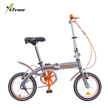 New Brand 14 inch Single/6 speed carbon steel V/Disc brake folding bike lady children bicicletas MBX bicycle