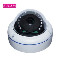 SUCAM Full HD 180 градусов купольная IP камеры рыбий глаз Крытый антивандальный 15 Светодиодный светильник наблюдения безопасности сетевой камеры для дома
