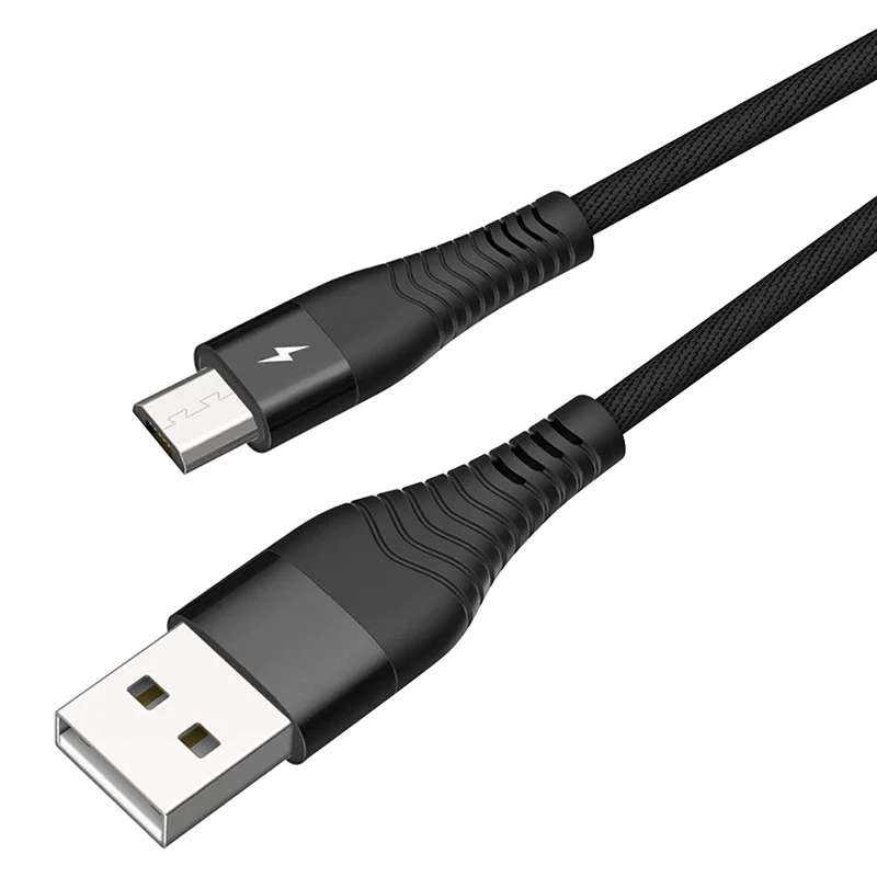TeckNet قسط المصغّر USB كابل 1 M عالية السرعة USB تهمة مزامنة بيانات نقل شاحن كابل للأندرويد Xiaomi LG الهاتف المحمول