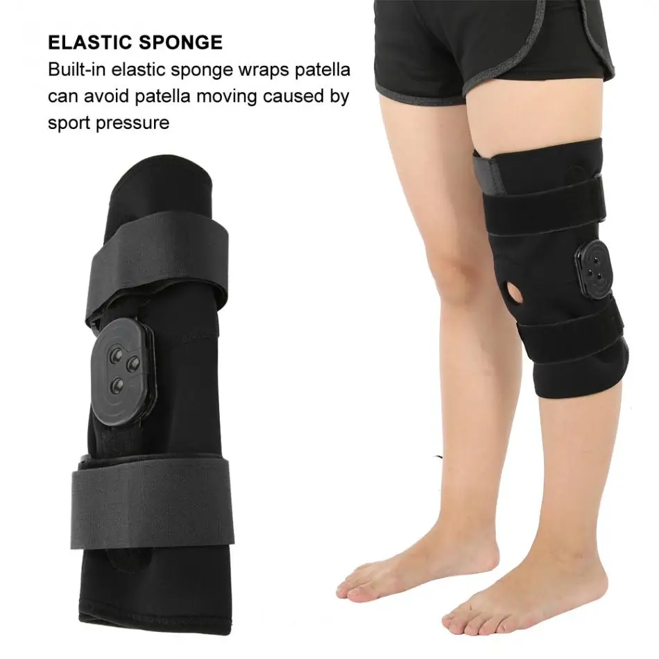 Ортопедические наколенники Ортез поддержка Связки травма ортопедическая шина обертывание колено протектор уменьшить боль медицинский уход за здоровьем