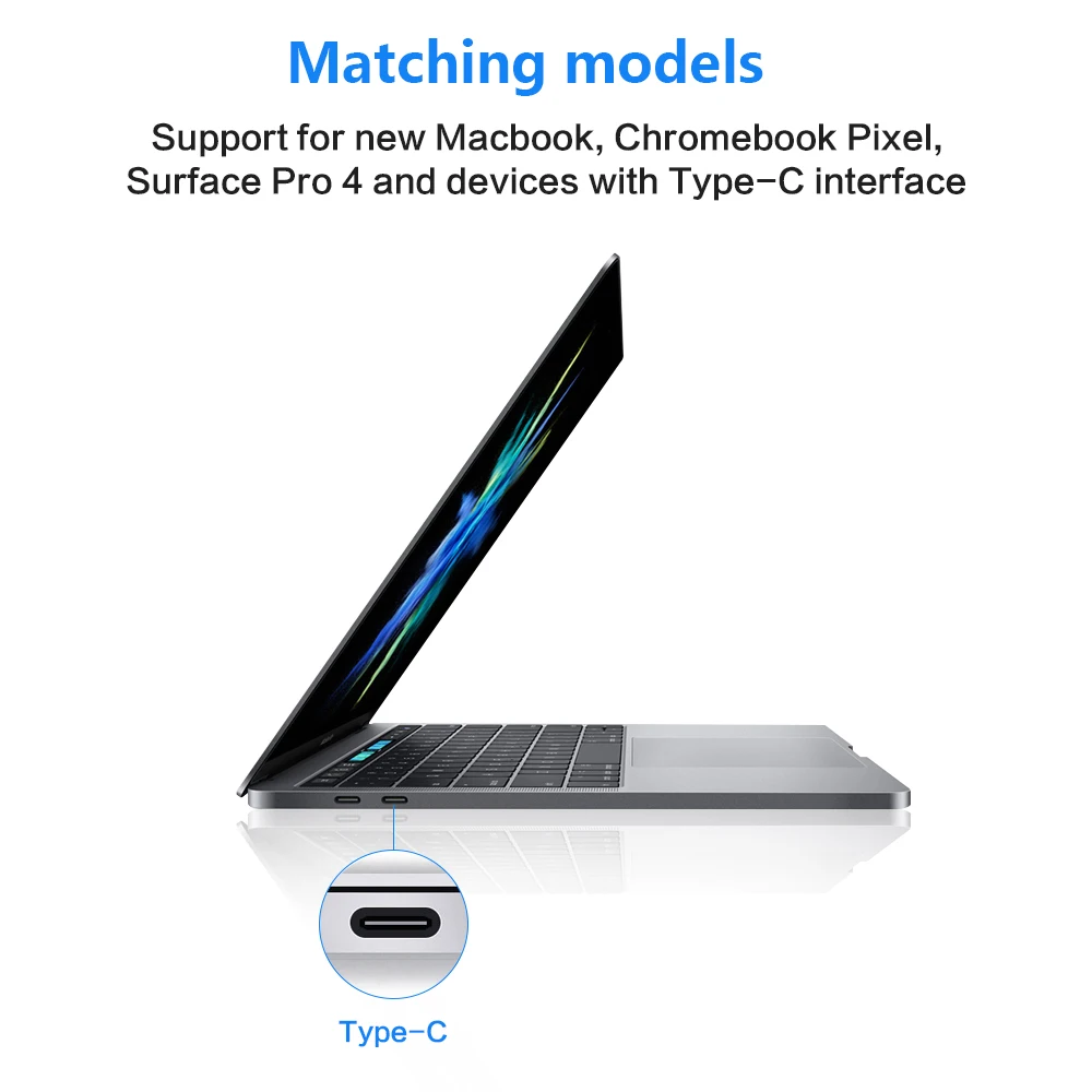 FUS type-c 3,0-HDMI кард-ридер концентратор адаптер Поддержка 4K для нового Macbook Chromebook Pixel Surface Pro 4