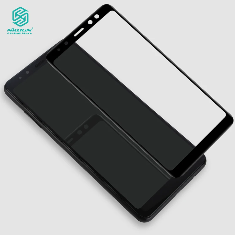 NILLKIN 3D Изогнутые стеклянные для Samsung Galaxy A8 2018 полный экран стекло Anti Explosion Защитная