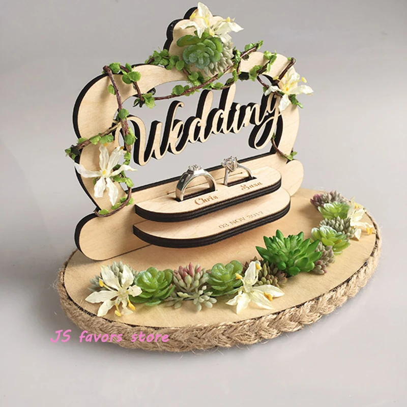 

Anniversary promotion 1pcs Different styles engagement marriage proposal wedding decoration gift perpsonal ring pillow ring