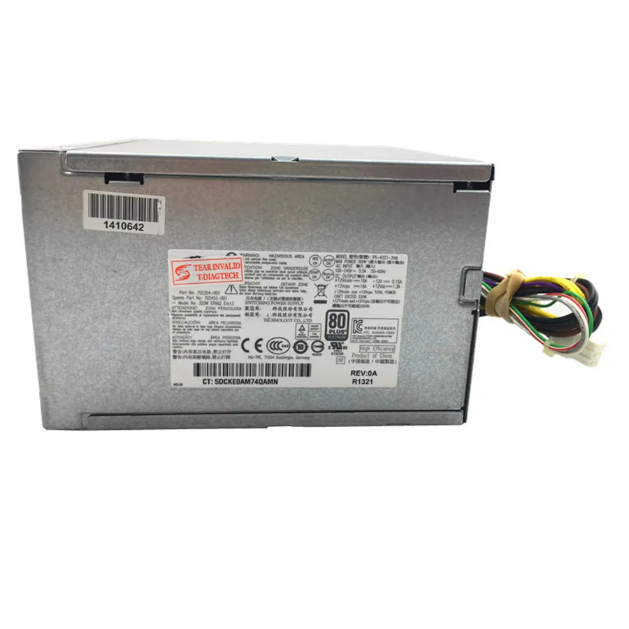 320 واط pc امدادات الطاقة 702304-001 702452-001 PCC005 320 واط امدادات الطاقة 600 800 g1 خادم psu 320 واط السلطة لسطح المكتب و الخادم