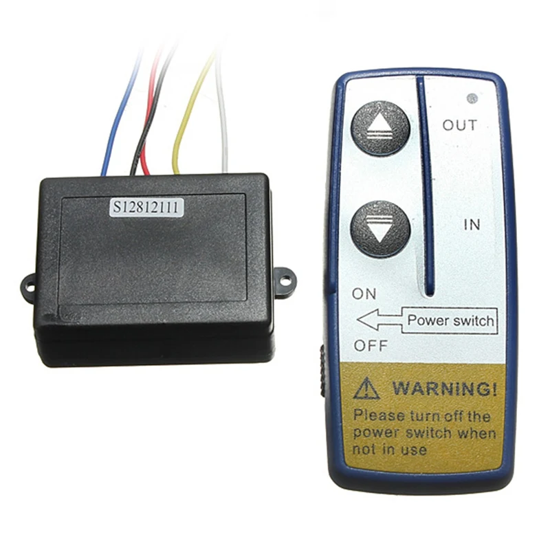 

12V 50FT Electric Winch Wireless Remote Control System Truck For Jeep ATV Winch Warn Ramsey With Receiver