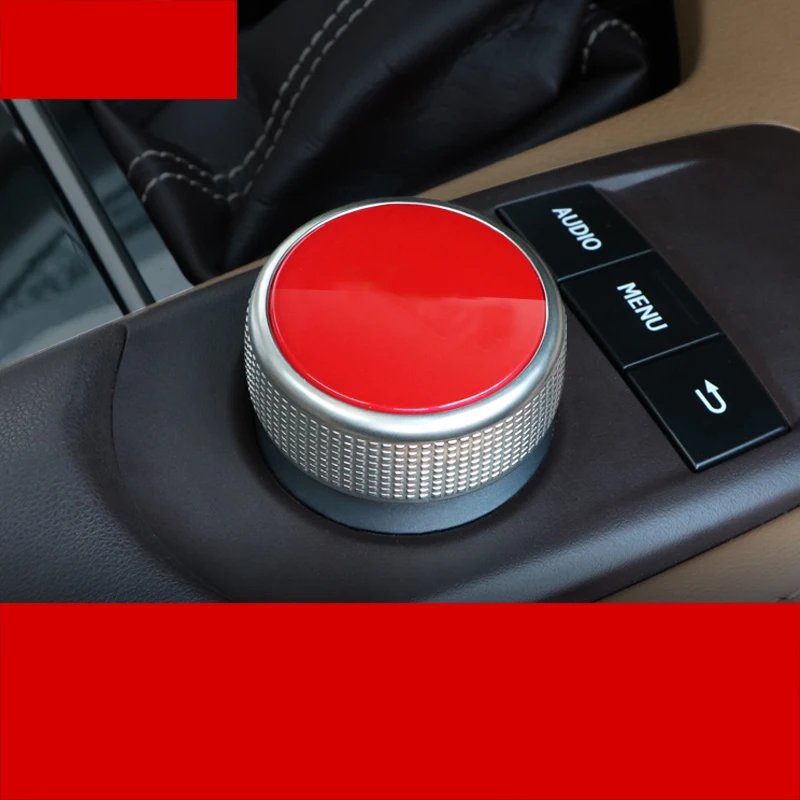 

lsrtw2017 abs car media mouse Knob adjuster cover trims for lexus es200 es250 es300h ct200h 2012 2013 2014 2015 2016 2017 2018