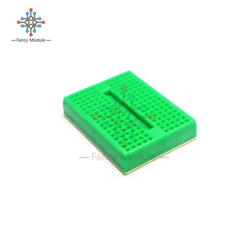 10PCS 170 Tie-points Mini Solderless Prototype Breadboard for Arduino Green new