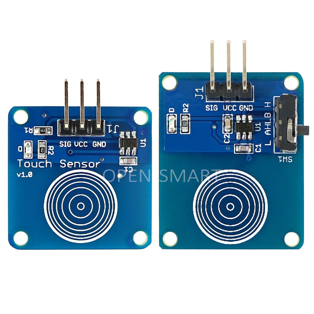 

Touch Sensor Module Kit w/ Direct and Toggle Mode for Arduino Two Touch Sensor in Different Mode for Multiple Applications