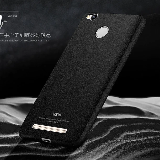 Xiaomi Redmi 3s Cases 2016 Luxury MSVII Brand Silm Back Cover Case Fundas For Xiaomi Redmi 3 Pro Phone Case Redmi 3s 3 s Cases